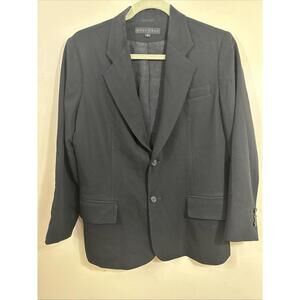 Shin Choi Blazer Suit Jacket Wool Career Executive Office Preppy True Black Sz 6